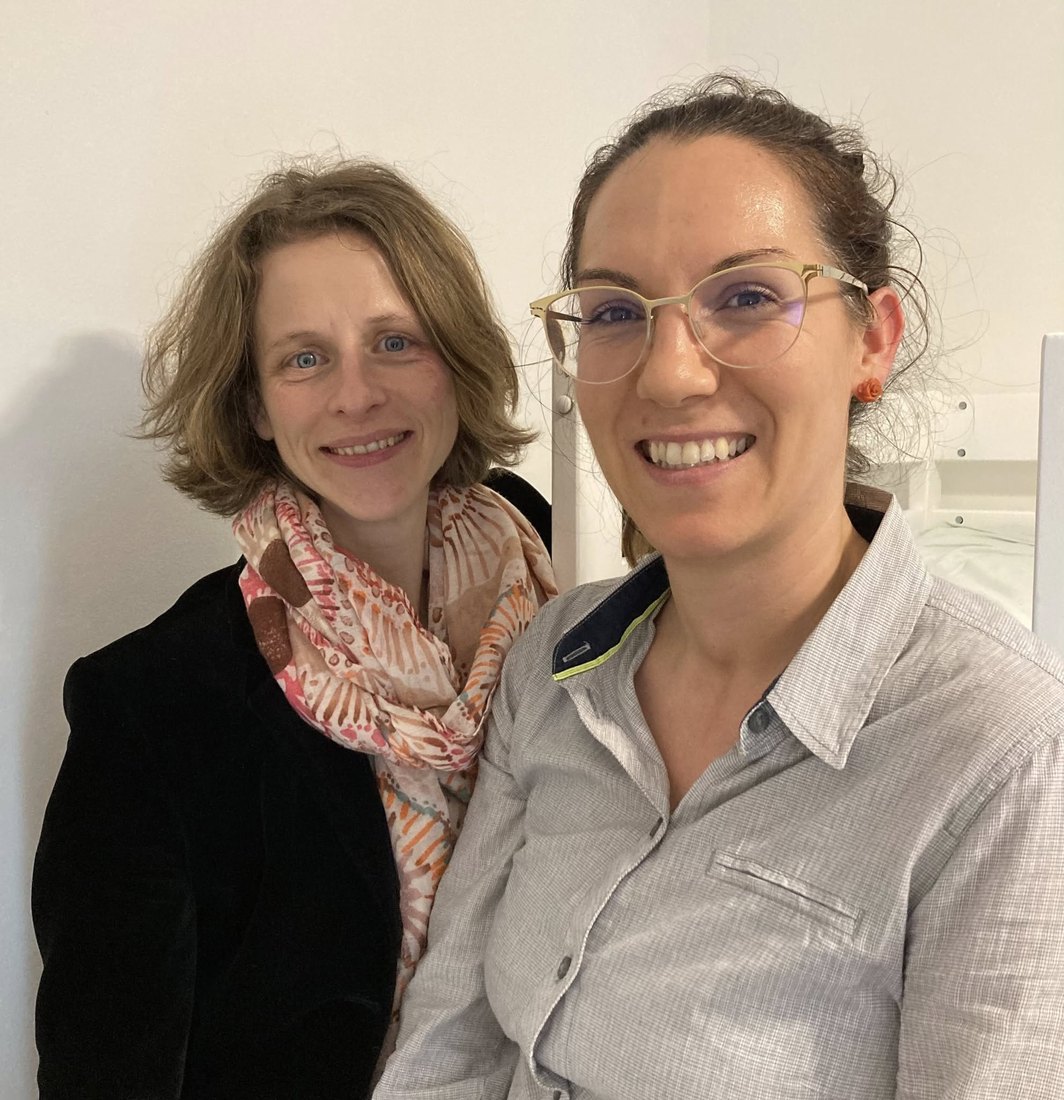 Sabrina Frenzel-Kröpfl and Katharina Lustig, founders of Holistic Family Solution